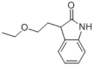 3-(2-ETHOXY-ETHYL)-1,3-DIHYDRO-INDOL-2-ONE 구조식 이미지