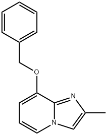 8-(벤질옥시)-2-메틸이미다조[1,2-a]피리딘 구조식 이미지