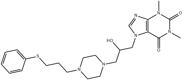 Tazifylline Structure