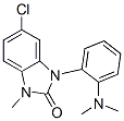 5-chloro-3-(2-dimethylaminophenyl)-1-methyl-benzoimidazol-2-one Structure