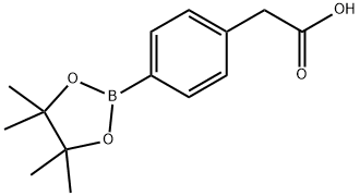 Phenylacetic acid-4-boronic acid pinacol ester Structure