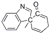 Spiro[2,5-cyclohexadiene-1,3-[3H]indol]-2(1H)-one, 1-methyl- (9CI) Structure