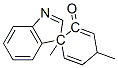 Spiro[2,5-cyclohexadiene-1,3-[3H]indol]-2(1H)-one, 1,4-dimethyl- (9CI) 구조식 이미지