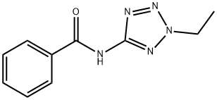 벤즈아미드,N-(2-에틸-2H-테트라졸-5-일)-(9CI) 구조식 이미지