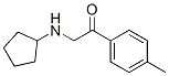 에타논,2-(사이클로펜틸아미노)-1-(4-메틸페닐)-(9CI) 구조식 이미지