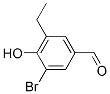 벤즈알데히드,3-브로모-5-에틸-4-히드록시-(9CI) 구조식 이미지