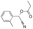 벤젠아세토니트릴,2-메틸-알파-(1-옥소프로폭시)-,(알파S)-(9CI) 구조식 이미지