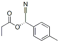벤젠아세토니트릴,4-메틸-알파-(1-옥소프로폭시)-,(알파S)-(9CI) 구조식 이미지