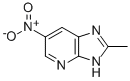 2-메틸-6-니트로-3H-이미다조[4,5-B]피리딘 구조식 이미지