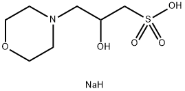 MOPSO sodium salt 구조식 이미지