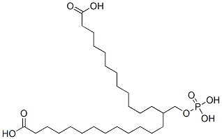 1-[(포스포노옥시)메틸]에틸렌디라우레이트 구조식 이미지