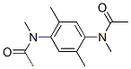N,N'-(2,5-디메틸-1,4-페닐렌)비스[N-메틸아세트아미드] 구조식 이미지