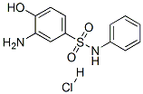 3-아미노-4-하이드록시-N-페닐벤젠술폰아미드모노염산염 구조식 이미지