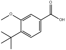 4-tert-Butyl-3-methoxybenzoic acid 구조식 이미지
