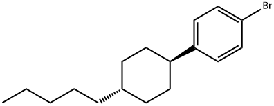 1-Bromo-4-(trans-4-pentylcyclohexyl)benzene  구조식 이미지