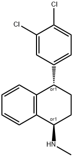 Rac-trans-Sertraline Structure