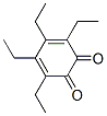3,5-사이클로헥사디엔-1,2-디온,3,4,5,6-테트라에틸-(9CI) 구조식 이미지