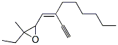 Oxirane, 2-ethyl-3-[(1Z)-2-ethynyl-1-octenyl]-2-methyl- (9CI) Structure