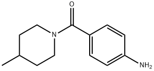 (4-아미노-페닐)-(4-메틸-피페리딘-1-일)-메타논 구조식 이미지