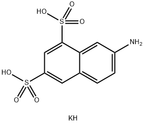 1,3-Naphthalenedisulfonic acid,7-amino-,potassium salt Structure