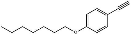 1-ETH-1-YNYL-4-(HEPTYLOXY)BENZENE Structure