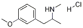 3-Methoxy MethaMphetaMine Hydrochloride Structure