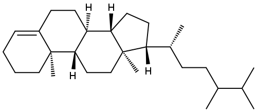 (24R)-METHYLCHOLEST-4-ENE및(24R)-ETHYLCHOLEST-4-ENE 구조식 이미지