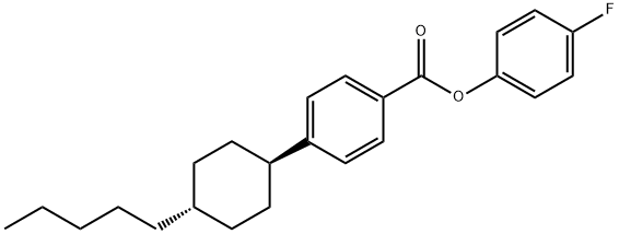 4-Fluoro-Phenyl-4'-Trans-PentylcyclohexylBenzoate 구조식 이미지