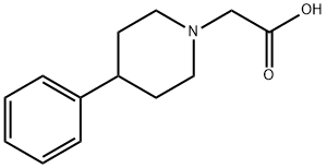 (4-PHENYL-PIPERIDIN-1-YL)-아세트산 구조식 이미지