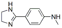 Benzenamine,  4-(4,5-dihydro-1H-imidazol-2-yl)-N-methyl- Structure