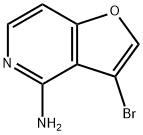 3-브로모푸로[3,2-c]피리딘-4-아민 구조식 이미지