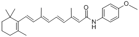 N-4-METHOXYPHENYLRETINAMIDE Structure