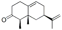 2(1H)-Naphthalenone,3,4,6,7,8,8a-hexahydro-1,8a-dimethyl-7-(1-methylethenyl)-,(1R,7R,8aR)-(9CI) Structure