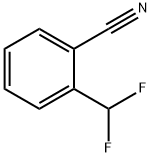 2-difluoromethylbenzonitrile 구조식 이미지