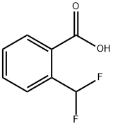 2-difluoroMethylbenzoic acid 구조식 이미지