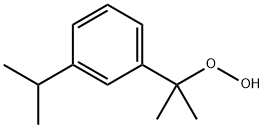 1-(3-isopropylphenyl)-1-methylethyl hydroperoxide Structure