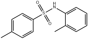 N-(o-tolyl)-p-toluenesulphonamide  Structure