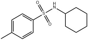 N-Cyclohexyl-4-methylbenzenesulfonamide 구조식 이미지