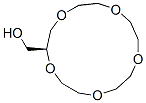 (S)-1,4,7,10,13-pentaoxacyclopentadecane-2-methanol Structure