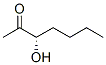 2-Heptanone, 3-hydroxy-, (3S)- (9CI) 구조식 이미지