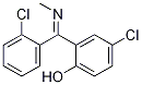 2-(MethyliMino-(2-chlorophenyl)Methyl)-4-chlorophenol Structure