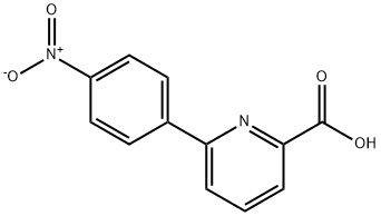 6-(4-니트로페닐)-피콜린산 구조식 이미지