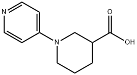 1-(PYRIDIN-4-YL)-PIPERIDINE-3-CARBOXYLIC ACID 구조식 이미지