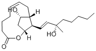 (15S)-15-Methyl-prostaglandin F2-alpha 1,11-lactone Structure