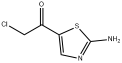 Ethanone,  1-(2-amino-5-thiazolyl)-2-chloro- Structure