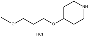 4-(3-Methoxypropoxy)piperidine hydrochloride 구조식 이미지