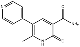 MILRINONE RELATED COMPOUND A (50 MG) (1,6-DIHYDRO-2-METHYL-6-OXO(3,4'-BIPYRIDINE)-5-CAR-BOXAMIDE) 구조식 이미지