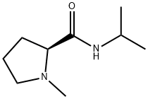 2-Pyrrolidinecarboxamide,1-methyl-N-(1-methylethyl)-,(S)-(9CI) Structure
