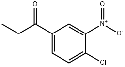 1-(4-CHLORO-3-NITROPHENYL)PROPAN-1-ONE 구조식 이미지