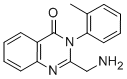 2-(AMINOMETHYL)-3-(2-METHYLPHENYL)-4(3H)-QUINAZOLINONE 구조식 이미지